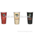 disposable clear plastic takeaway coffee cups